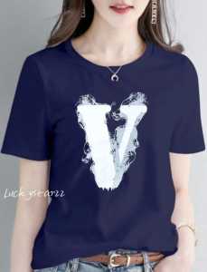 KAOS ATASAN TERBARU V COMBED PREMIUM WANITA