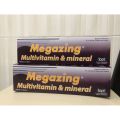 Megazing 10 Tablet Suplemen Multivitamin Mineral Daya Tahan Tubuh Mega Zing. 