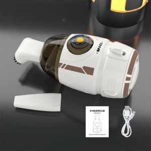 2024 New Rocket-Styled Electric Desktop Vacuum Cleaner Starts Noise Reduction Motor 1000PA Quick Cleaner With One Button
