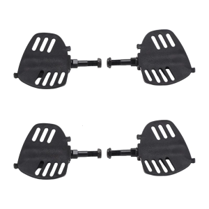2pack Stable Fitness Bicycles Pedals with Regulable Strap Antiskid Bike Pedals for Stability in Homes Gym
