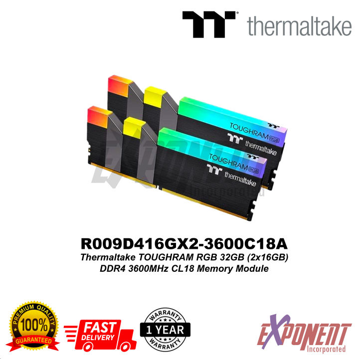 Toughram Rgb Best Ddr4 4000mhz ThermaltakeThermaltake TOUGHRAM RGB