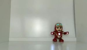 Internet Celebrity Toy: Dancing Robot Wasp Iron Warrior for Little Boys