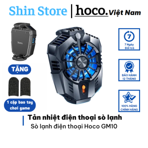 Quạt tản nhiệt sò lạnh cho điện thoại Hoco GM10 - SHINSTORE