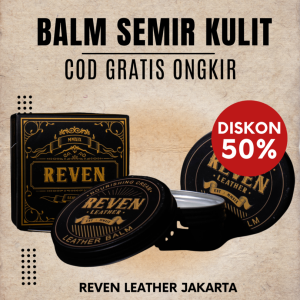 Reven Leather Jakarta - Leather Balm Balsam Semir Biopolis Cream Balsem Pelembab Perawatan Sepatu