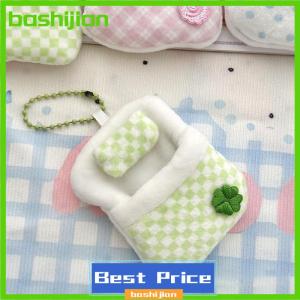 bashijian New Cute Plush Anime Animal Doll Four-Leaf Clover Quilt Mini Doll Sleeping Bag Doll Small Quilt