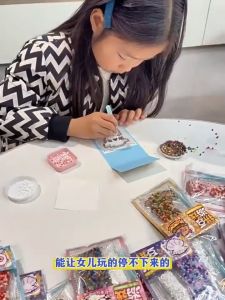 Set Manik DIY 拼豆儿童手工制作玩具 DIY Fuse Beads Kit 益智拼豆体验装手工套装 Creative Handmade Toy Educational Craft Art