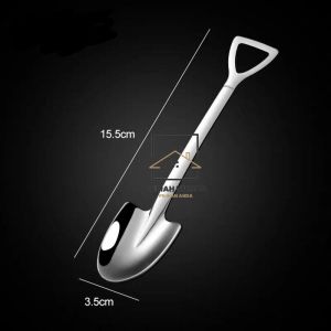 SUS304 Steel Premium Sudu Penyodok Kecil/ Aiskrim Buah-buahan Sudu Pencuci mulut Pembuka selera Sudu Kopi / Sudu Kecil
