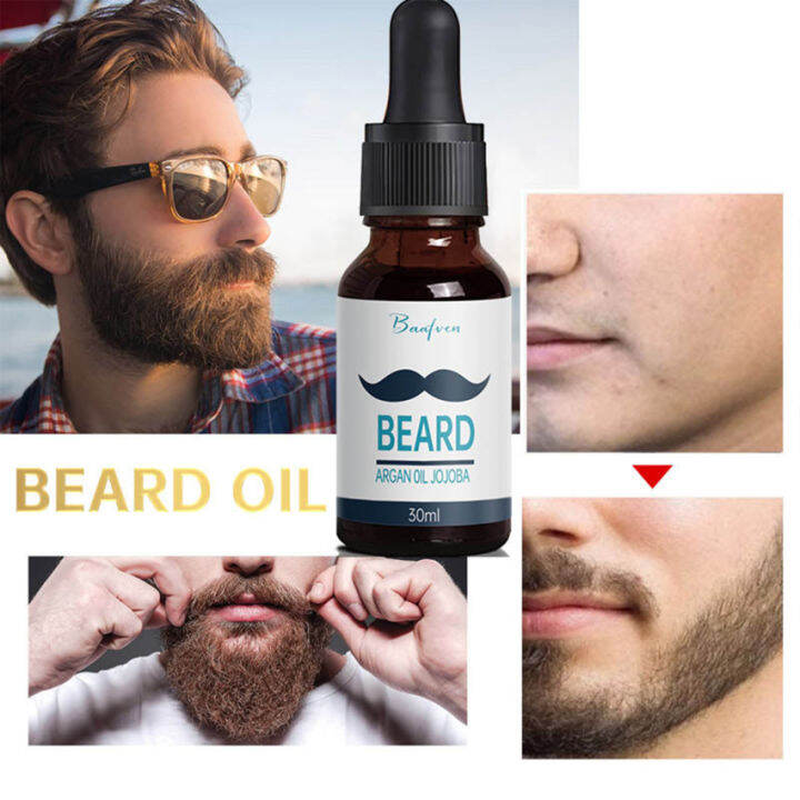 Natural Beard Growth Oil Beard Growth Essential Oil For Men Nourishing Beard Care Hair Loss 