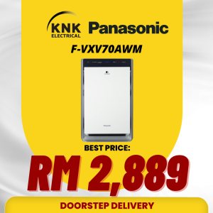 Panasonic F-VXV70A nanoe™X Air Purifier F-VXV70A with HEPA Filter & Humidifying Function 52M² (566FT²) F-VXV70AWM