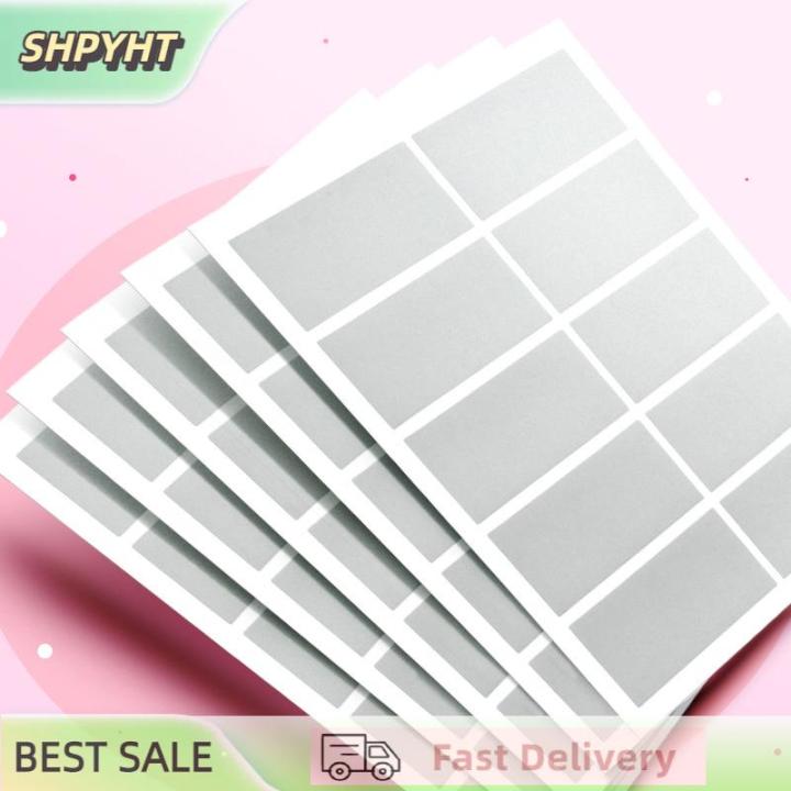 Sticker For Brand SHPYHT 50pcs Scratch Off Labels Sticker for Party Activity Favors ...
