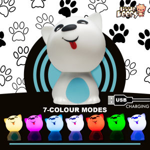 Puppy Colour-Changing LED Night Light