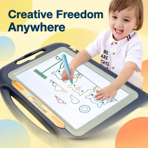 Children Cartoon Drawing Board Baby Puzzle Magnetic Writing Board Toy Graffiti Magnetic Drawing Board