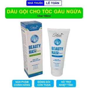 Dầu gội Beauty Hair Clear Sakura hỗ trợ trị gàu giảm ngứa da đầu giúp nuôi dưỡng tóc chắc khỏe óng mượt và ngát hương - Chai 100ml