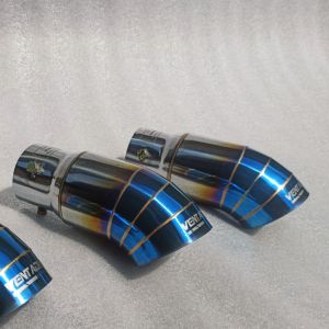 Tailpipe Muffler cutter kenalpot mobil Standar racing Ujung kenalpot mobil Variasi racing Tinggal baut