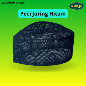 Peci Songkok Kopiah Haji Jaring Praktis Mudah Dilipat Tebal dan Jahitan Rapih