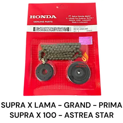 Rantai Keteng Supra X Lama / Grand / Prima / Supra X 100 / Astrea Star GN5 Original Honda KD148