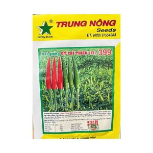 Hạt Giống Ớt Chỉ Thiên 399 Trung Nông – Hạt Giống Ớt Cay Trái Đẹp Dễ Trồng