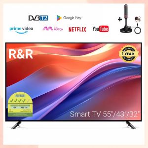 Smart TV 4K TV UHD Android TV Netflix Youtube Google Play 32 43 55 inches