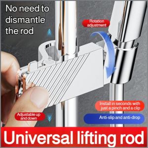 Shower Bracket Tough Shower Rack Multifunction No-punch Easy Storage Free Adjustment Slip-on