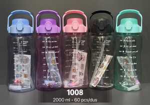 BOTOL MINUM JUMBO 2.4 LITER BPA FREE / TEMPAT MINUM KAPASITAS BESAR 2400 ML BPA FREE