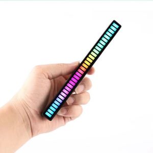 RGB Sound Raective LED Light Bar 32 Bit Music level indicator ambient Lamp Voice activated pickup rythm light