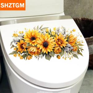 [COD] SHZTGM สติกเกอร์ติดผนังห้องน้ำสติกเกอร์ติดผนังในห้องน้ำแบบมีกาวในตัวสติกเกอร์กันน้ำ