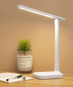 Led Desk Lamp Steeples Dimmable Touch Foldable Table Lamp Bedside Reading Eye Protection Night Light DC5V USB Chargeable