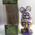 RAT FINK แรทฟิงค์ หนูผี 17 CM ของสะสม ของขวัญวันเกิด ของเล่นสําหรับเด็ก. 