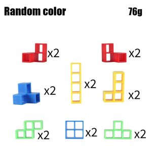 【READY STOCK】Russian Building Blocks Balance Game Mainan Family Tetris Tumbling Tower Menara Imbangan Stack Attack