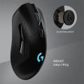 Logitech G703 LIGHTSPEED Wireless Gaming Mouse w/ HERO 25K Sensor, LIGHTSYNC RGB, POWERPLAY Compatible, Lightweight 95g+10g Optional, 100-25,600 DPI, Rubber Side Grips. 