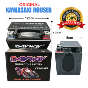 DAYWAY MOTORCYCLE BATTERY FOR KAWASAKI ROUSER HIGH QUALITY YTX4L-BS MOTOR BATTERY HIGH QUALITY