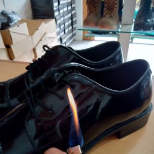 Sepatu PDH Kulit Kilap 100% Kulit
