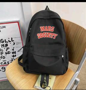 NB Mars Society - Tas Ransel Pria Wanita Backpack Cowok Multifungsi Tas Punggung Kuliah Muat Laptop