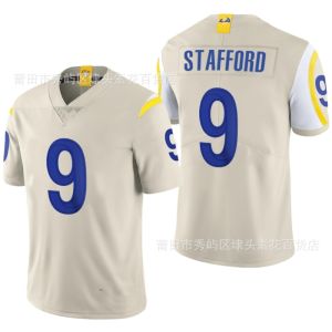 NFL Wholesale Jersey Rams Rams 3# 9# 99# Donald 10# Kupp Rugby Clothes