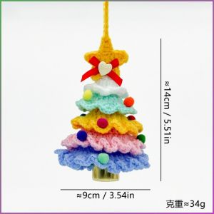 Pendant Unique Small Ornaments Decoration Plush Handmade Crochet Home Ambiance Creation