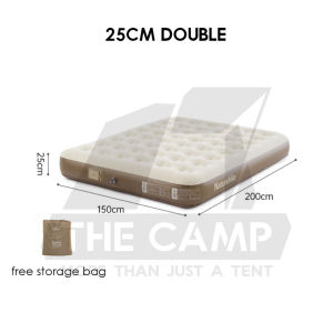 Naturehike Air Bed 25cm 38cm 45cm Single Double Triple with Pump Mattress Outdoor Camping Tilam Angin CNK2550WS013