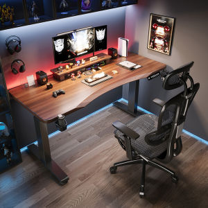 Ergonomic Standing Electric Height Adjustable 100/120/140/160CM Office Study Table Desk