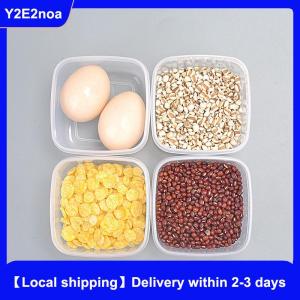 【Local shipping】 6Pcs Food Storage Container Small Plastic Moisture-proof Containers Mini Kitchen Storage Box with Leakproof Lid Kitchen Accessories