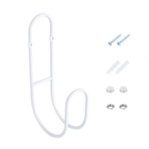 อุปกรณ์จัดสายยางกลางแจ้ง304ตะขอแขวนสายยึดสวนสแตนเลสหรือที่ติดผนังที่เก็บสายยางน้ำรวมถึงอุปกรณ์สำหรับติดตั้ง