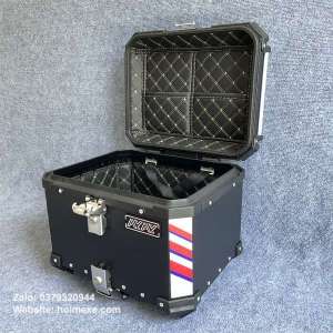 Thùng Nhôm Xe Motor Xe Máy Cao Cấp 45 Lít 38cm*43cm*35cm