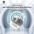 Machenike TH50 ANC Noise Reduction Bluetooth 5.4 Wireless Earphones Headphones Gaming TWS In-Ear Earbuds Built-in Microphone IPX5 Waterproof Game Mode Music Mode for IOS/Android. 
