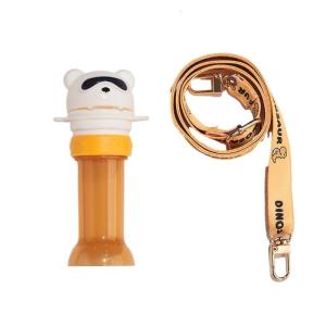 Ống hút em bé nắp chai nước với rơm phim hoạt hình inant chai Bìa SIP Nắp rơm Spillproof với/không có dây đeo cho trẻ mới biết đi