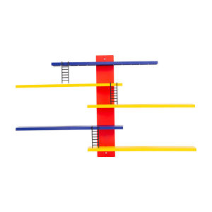 5 Tiers Wall Mounted Display Stand Punch-free Bedroom Toy Storage Perfume Storage Display Figures Floating Shelves Wall Decoration