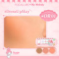 FOCALLURE X Sanrio Pro Sculpt 3-in-1 Palette Blush Contour Highlighter #DressUpSlay. 