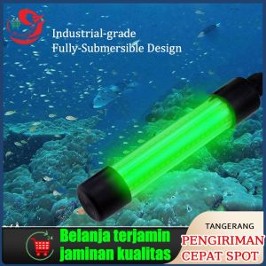 12-24V 13W LED Celup Air Tawar Air Asin Bawah Air Memancing Lampu Lampu