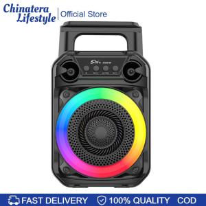 BT Speaker Stereo Sound Karaoke Speaker Subwoofer Outdoor Speaker with Microphone Suitable for Home Theater Outdoor Dance Party