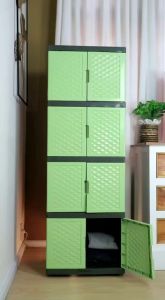 TERMURAH Lemari Pakaian 4 Susun merk fawsline / lemari plastik tebal 4 Susun