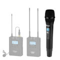 Máy phát cầm tay không dây Comica wm200/300 HTX UHF với bộ thu có thể sạc lại để tiệc cưới cho wm200 Ⅱ, wm200 Pro và wm300. 