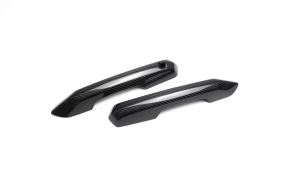 OnlyF U LHD For Ford Mustang GT S650 Dark Horse 2024 2025 2PCS Real Carbon Fiber Exterior Car Side Door Handle Cover Trim Accessories H8M4T