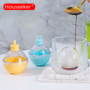 Houseeker Frozen Ice Ball Mold Whiskey Spherical Ice Cube Maker Silicone Ice Tray Creative Homemade Ice Ball Artifact 2022 New